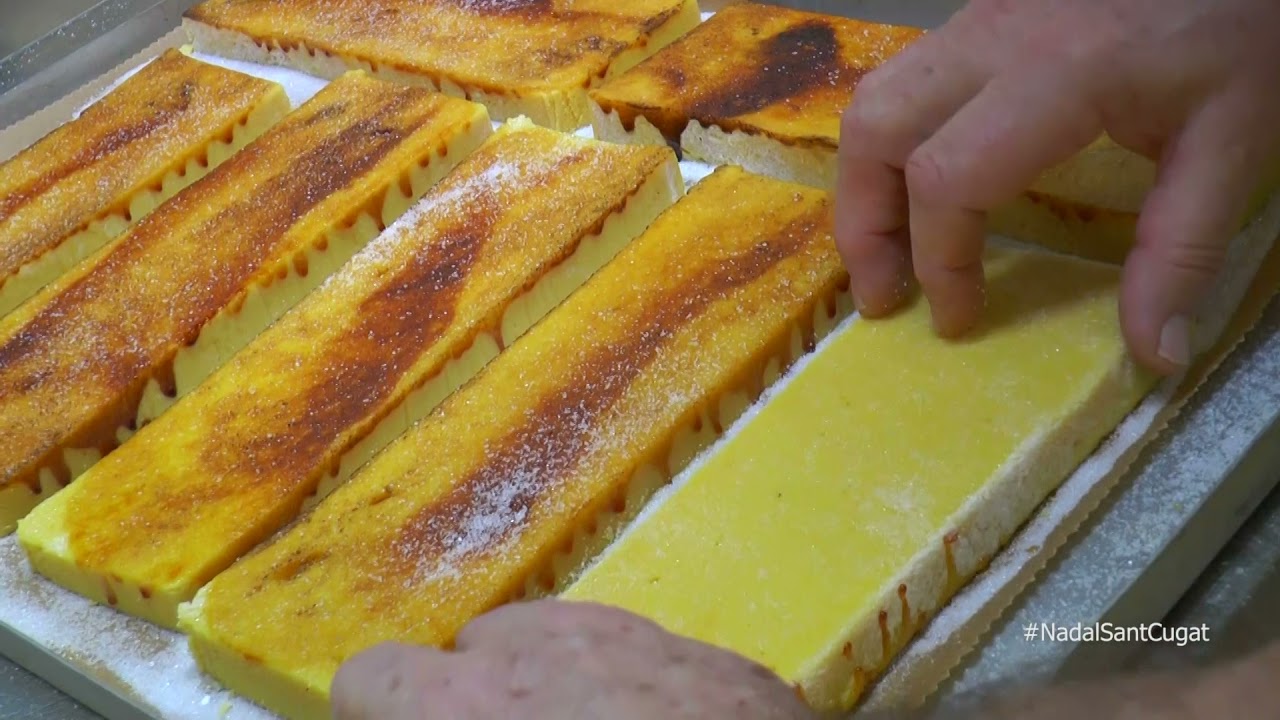 La pastisseria Sàbat ens revela el secret dels seus torrons de crema cremada