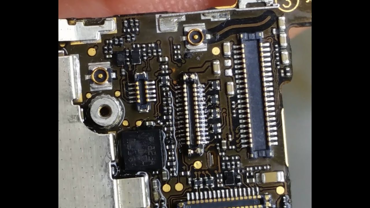 IPhone 5 5C 5S Display FPC Connector Replacement