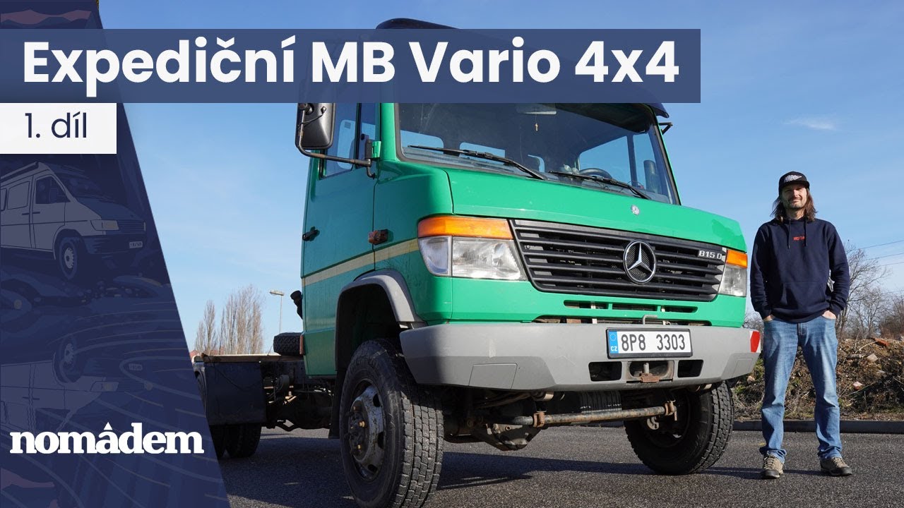 E01 | Stavba expedičního MB Vario 4x4 - co je s ním v plánu, co to obnáší a v jakém je stavu?
