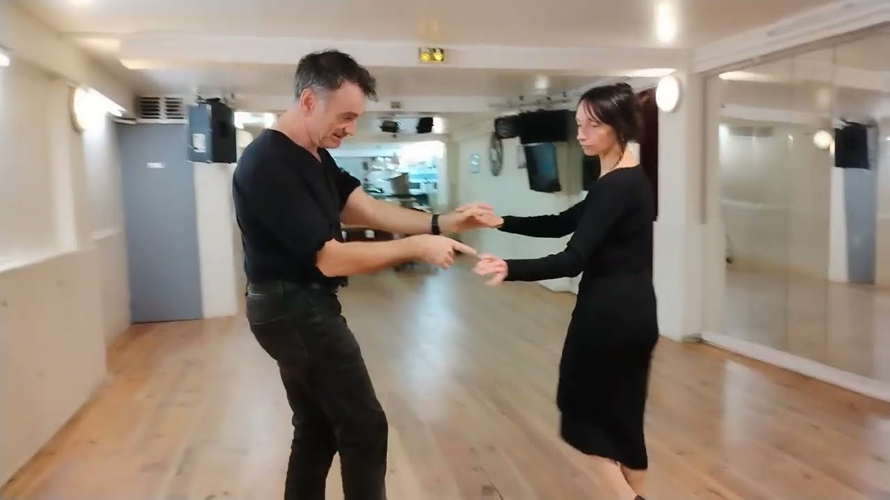 #19.2+dSwing - Solen & Laurent : Balboa : Pas de base et musicalité : Le Throw.