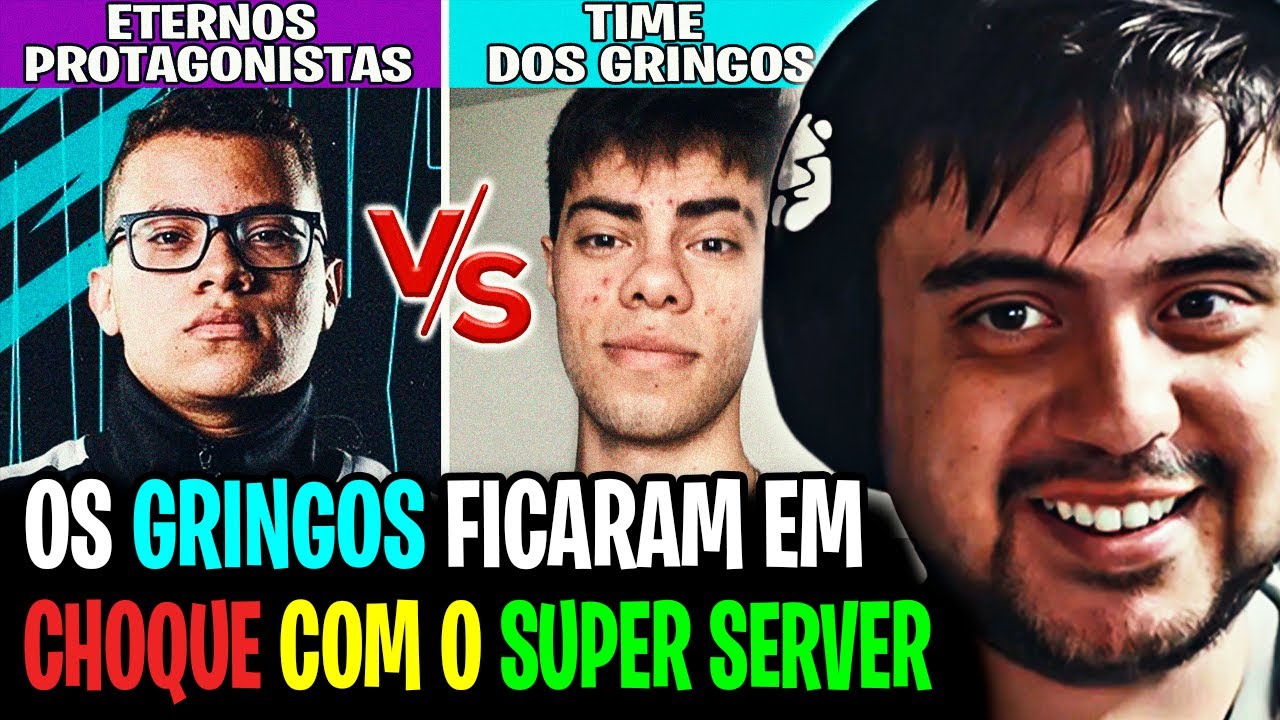 TOCKERS DEU COACH PARA os ETERNOS PROTAGONISTAS JOGAREM CONTRA os GRINGOS! ROLARAM 5 JOGÕES