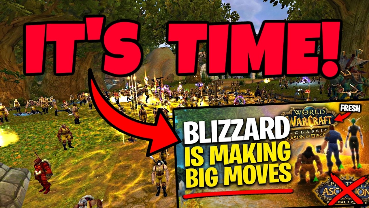 Fresh Season of Discovery Event Starting & Ascension WoW Being Shut Down? WoW News