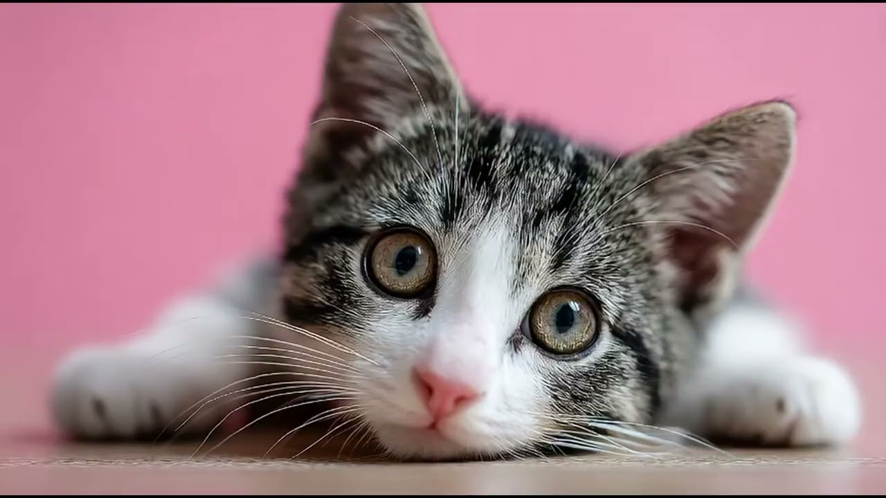 Playlist(cat purring) - Cuddle Time with This Adorable Cat! 😻