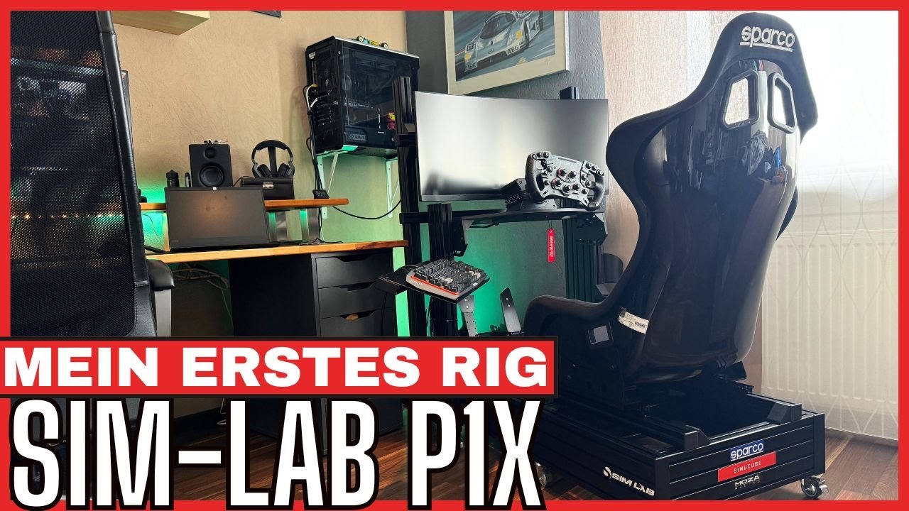 Simlab P1X Rig. Als Einsteiger direkt auf ein Sim Racing Rig?
