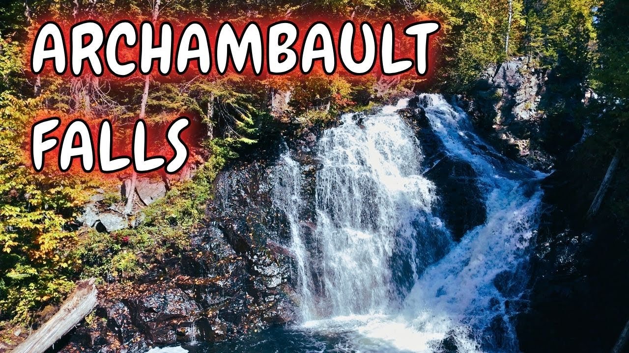 Archambault falls | UQAM loop trail | Lac-Supérieur, Qc