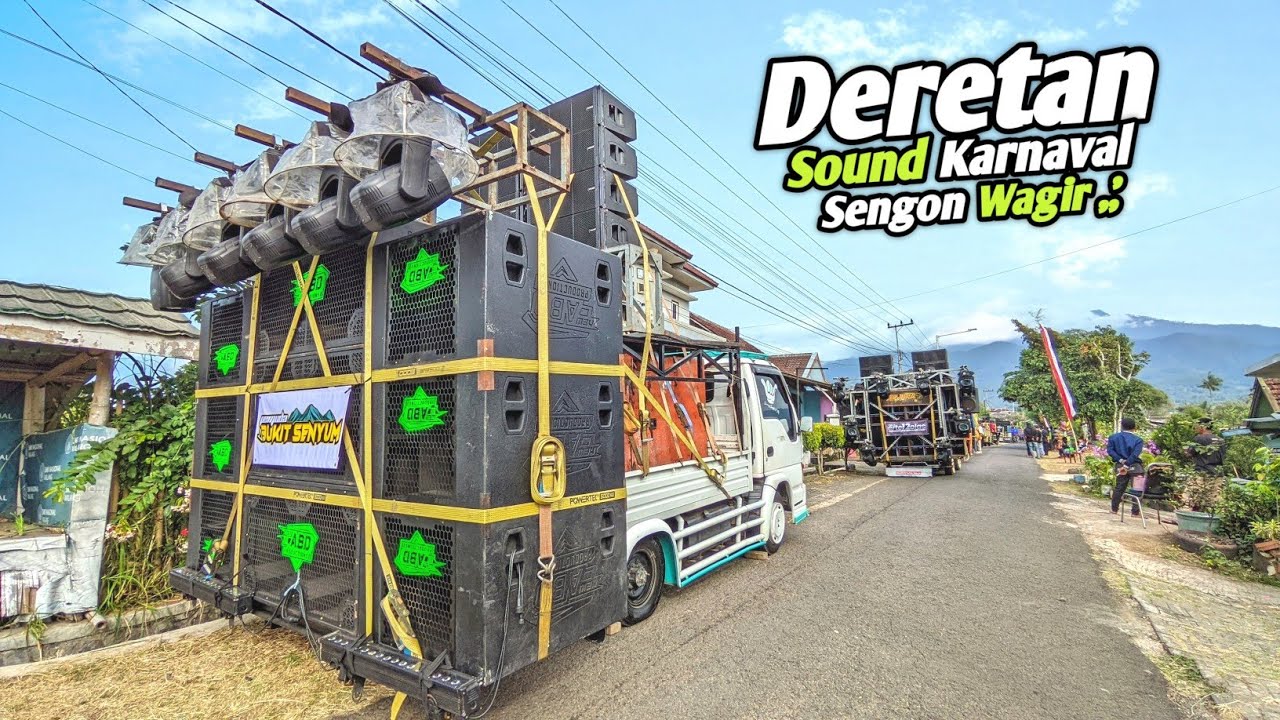 Deretan Sound Di Garis Start Karnaval Sengon Wagir Malang🔥 New ABD & Anak