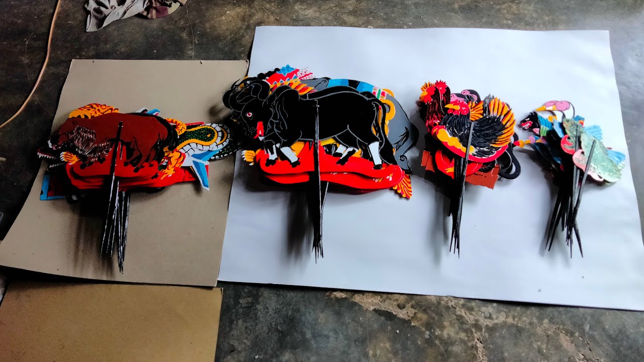 Review Harga Wayang Kertas Kewanan murah