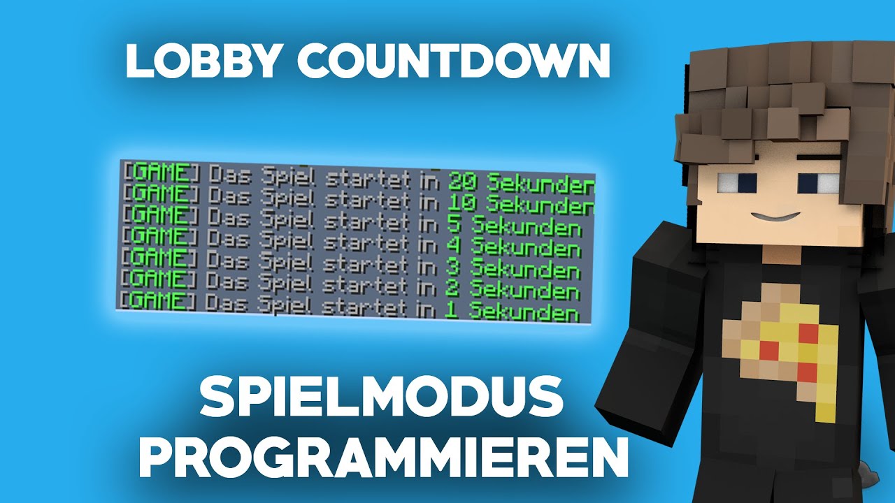 Lobby Countdown für den Spielmodus | Minecraft Spielmodus Programmieren  [FÜR ANFÄNGER]  #02
