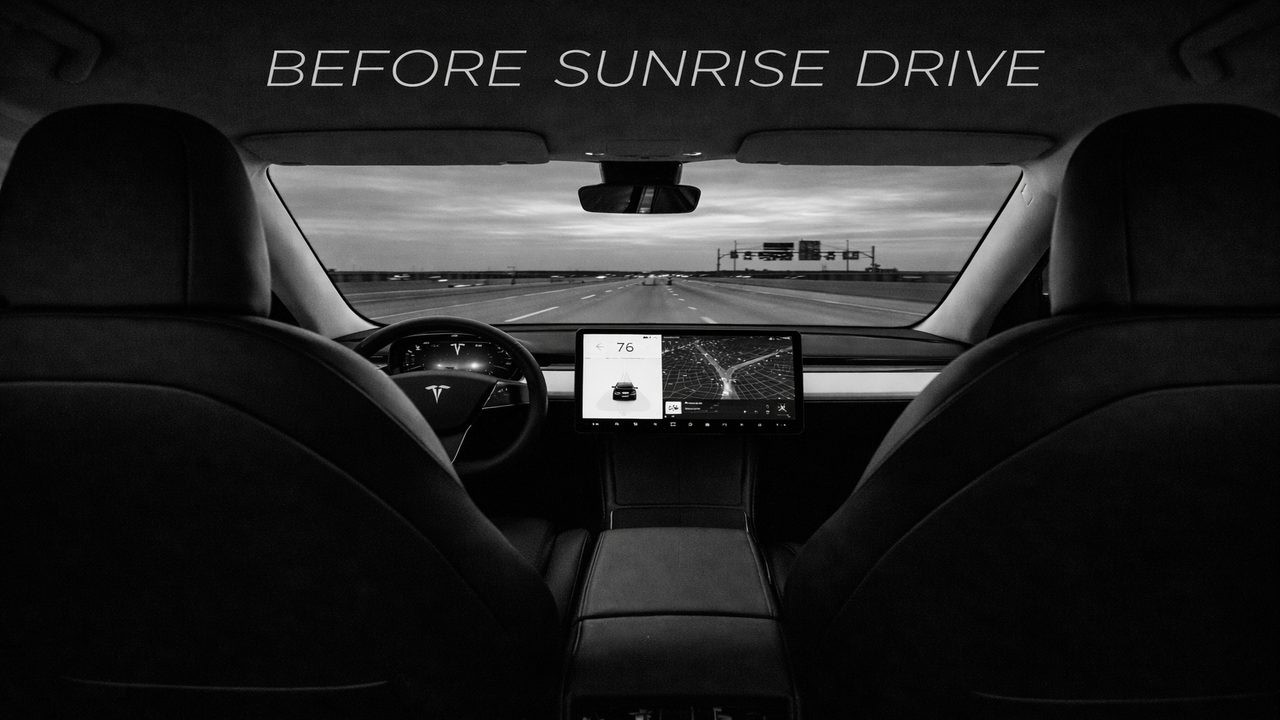 Tesla Model Y Performance Before Sunrise Drive  4K POV