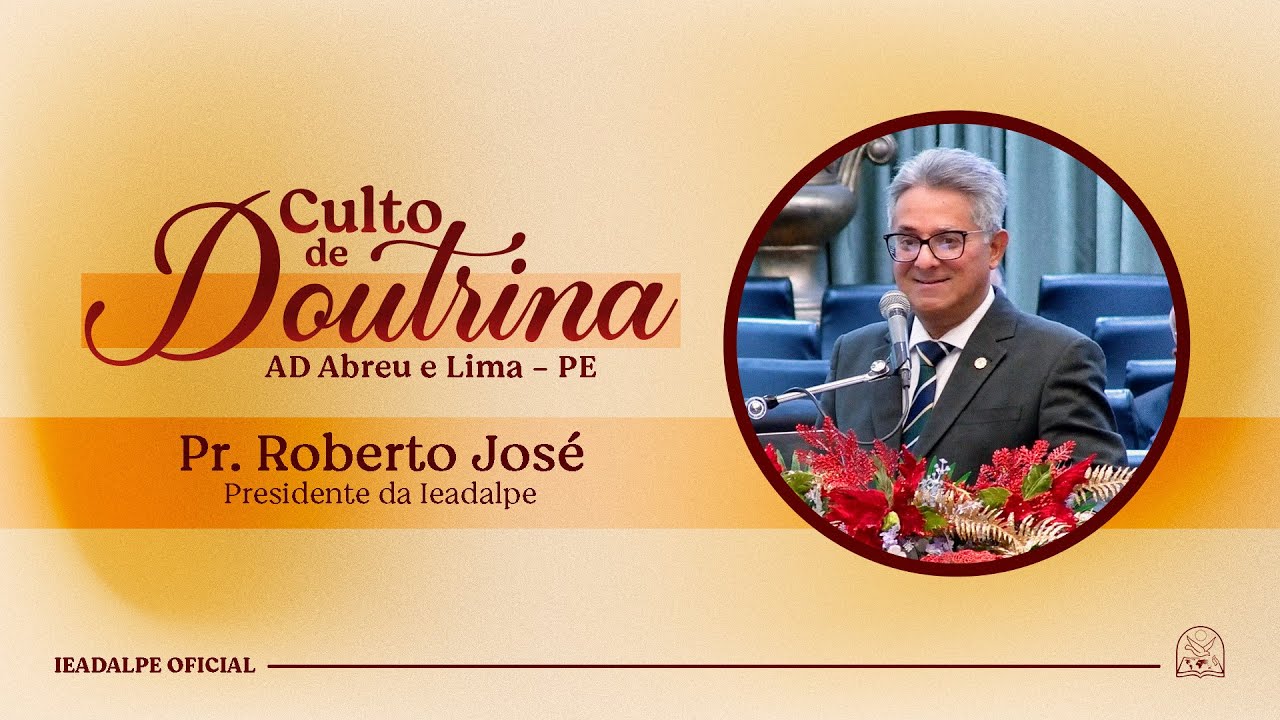 Pr. Roberto José dos Santos Lucena - Doutrina - 03/01/2025.