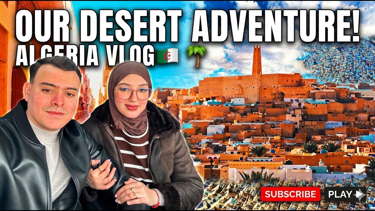 هذي المدينة في الجزائر راح تصدمك 🇩🇿 | فلوق غرداية (Cinematic)