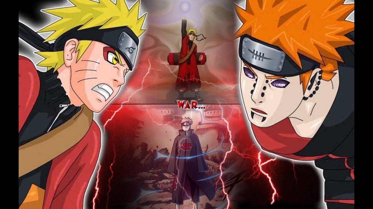 Naruto VS Pain [Angel of Darkness AMV]