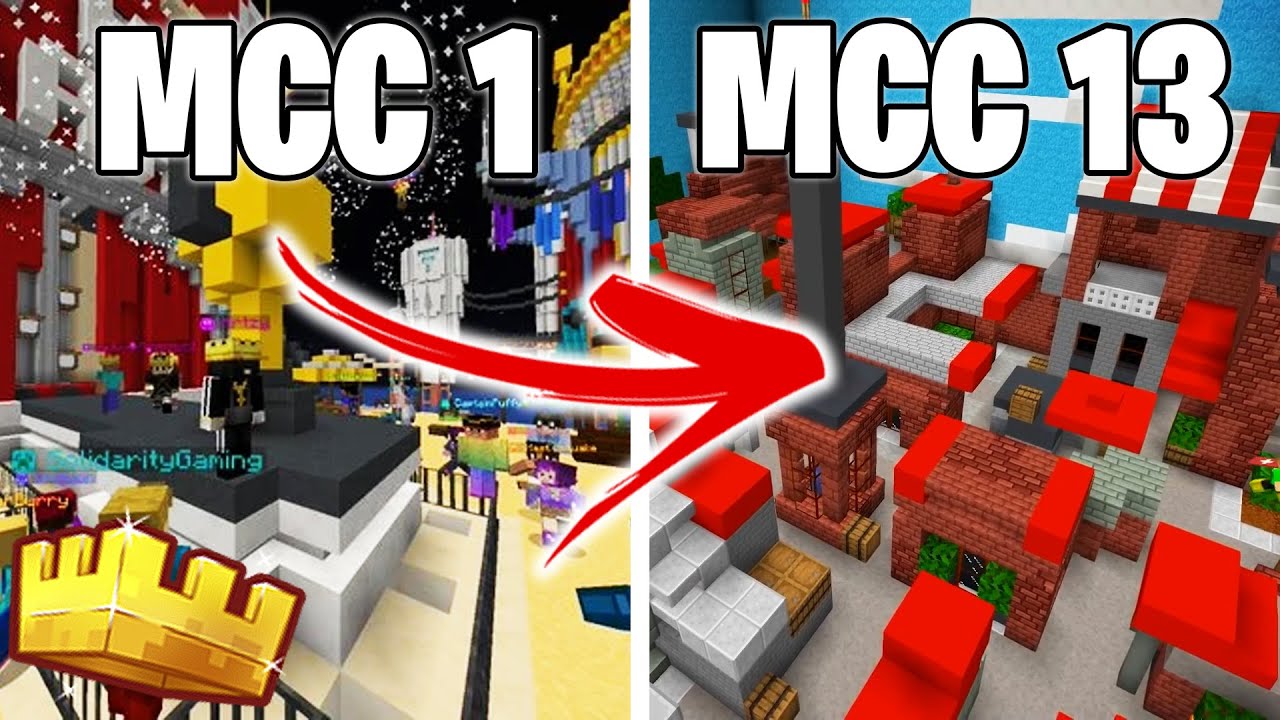 Evolution of Minecraft Championship (MCC 1 - MCC 13)