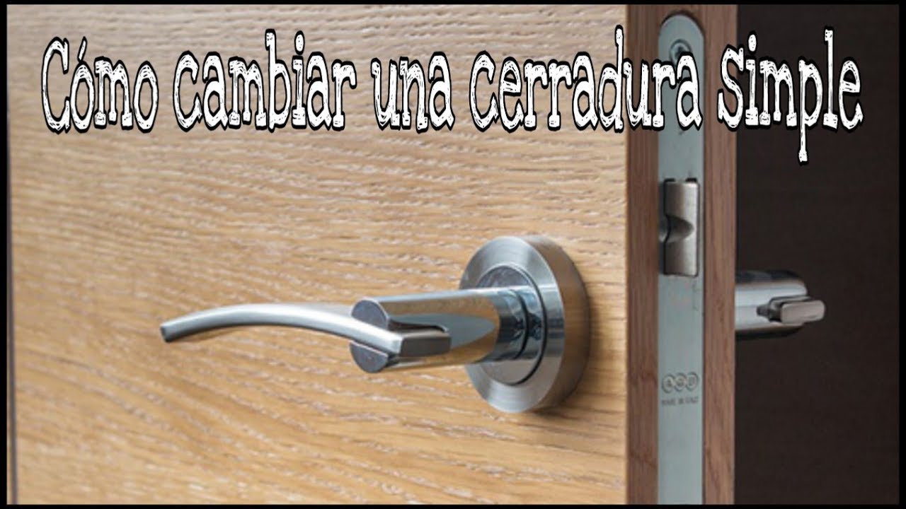 CÓMO REPARAR UNA CERRADURA || FALLO EN EL RESBALÓN