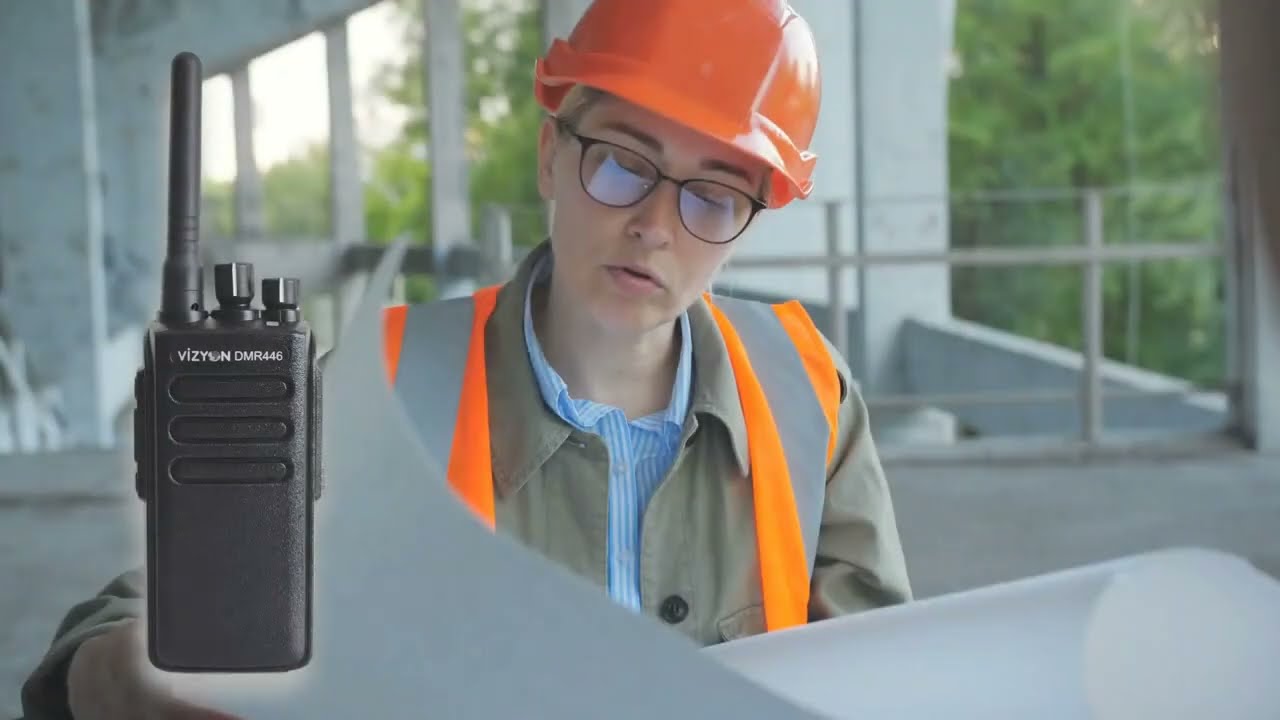 Lisanssız dijital sayısal el telsizi DMR446