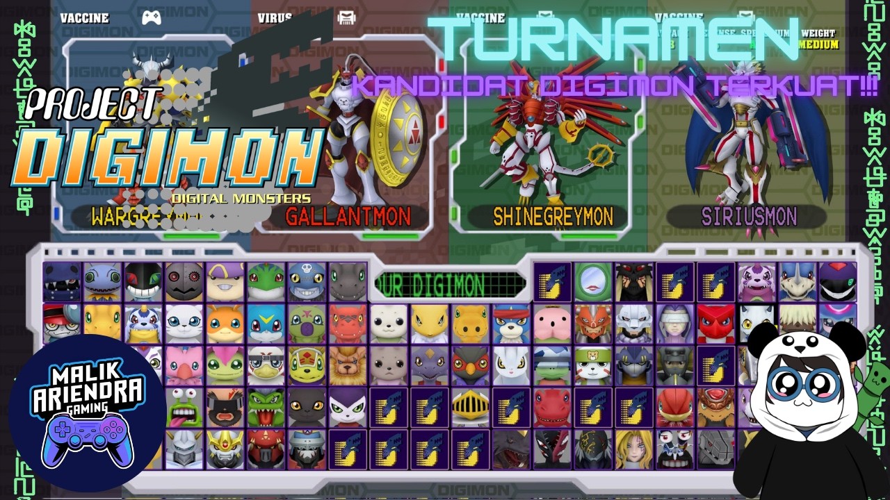 SIAPA PALING OP DI TOURNAMENT INI?! DIGIMON RUMBLE ARENA HD RUSUH TOTAL 🐉🔥|| PROJECT DIGIMON