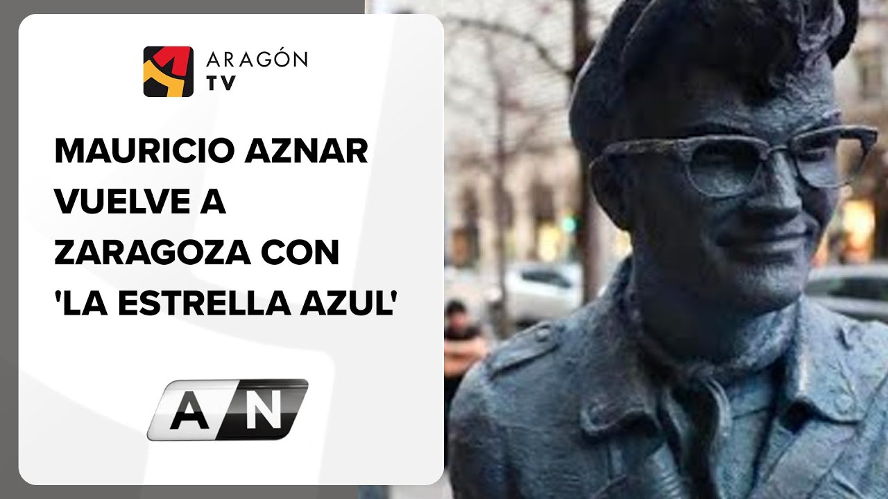 Mauricio Aznar vuelve a Zaragoza con 'La estrella azul'