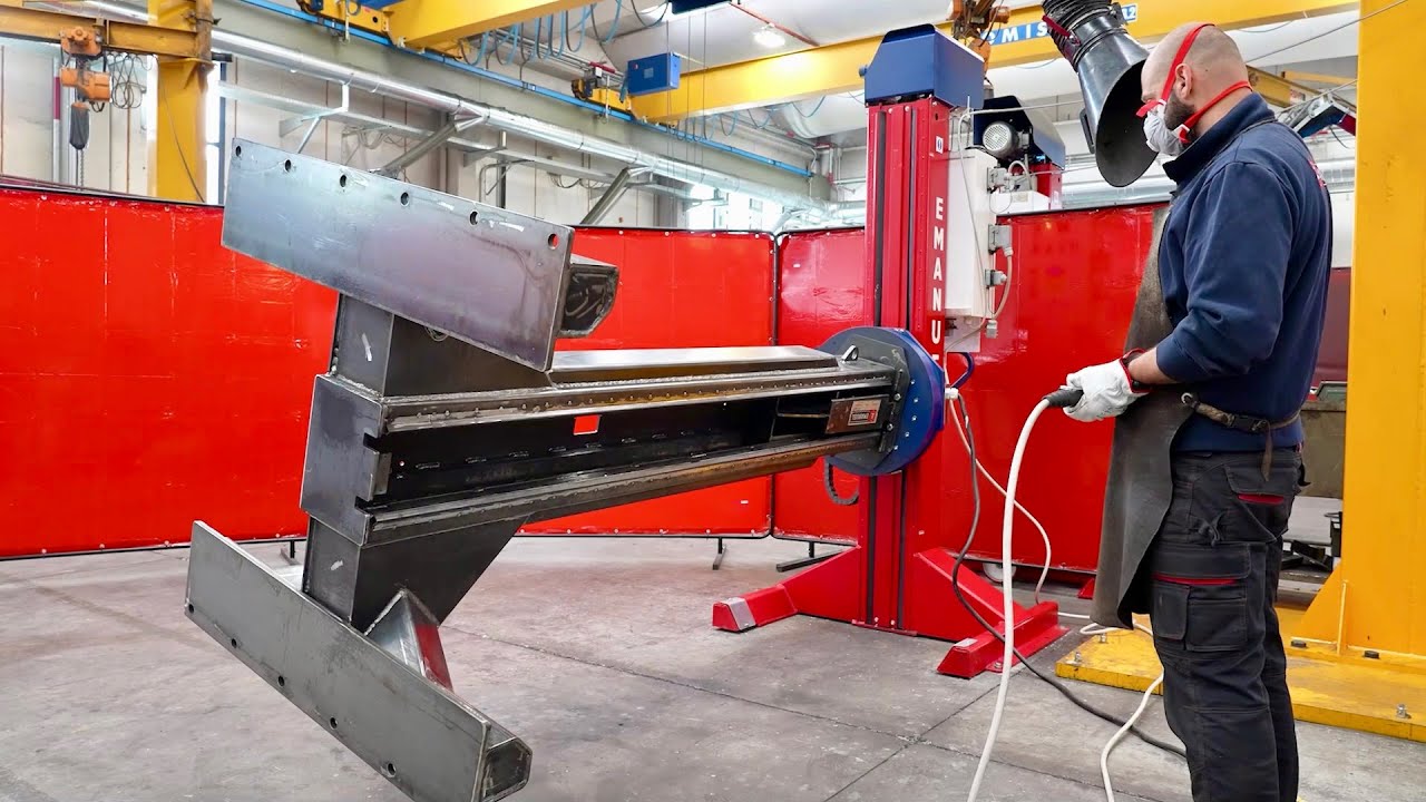 STR20/1 - Headstock/Single Column Welding Positioners - 2,000 Kg 4,400 lbs | Emanuel