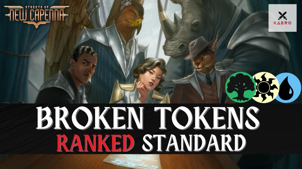 BROKERS ASCENDANCY | Diamond Bant Tokens Deck | MTG Arena New Capenna Standard Ranked Best of One