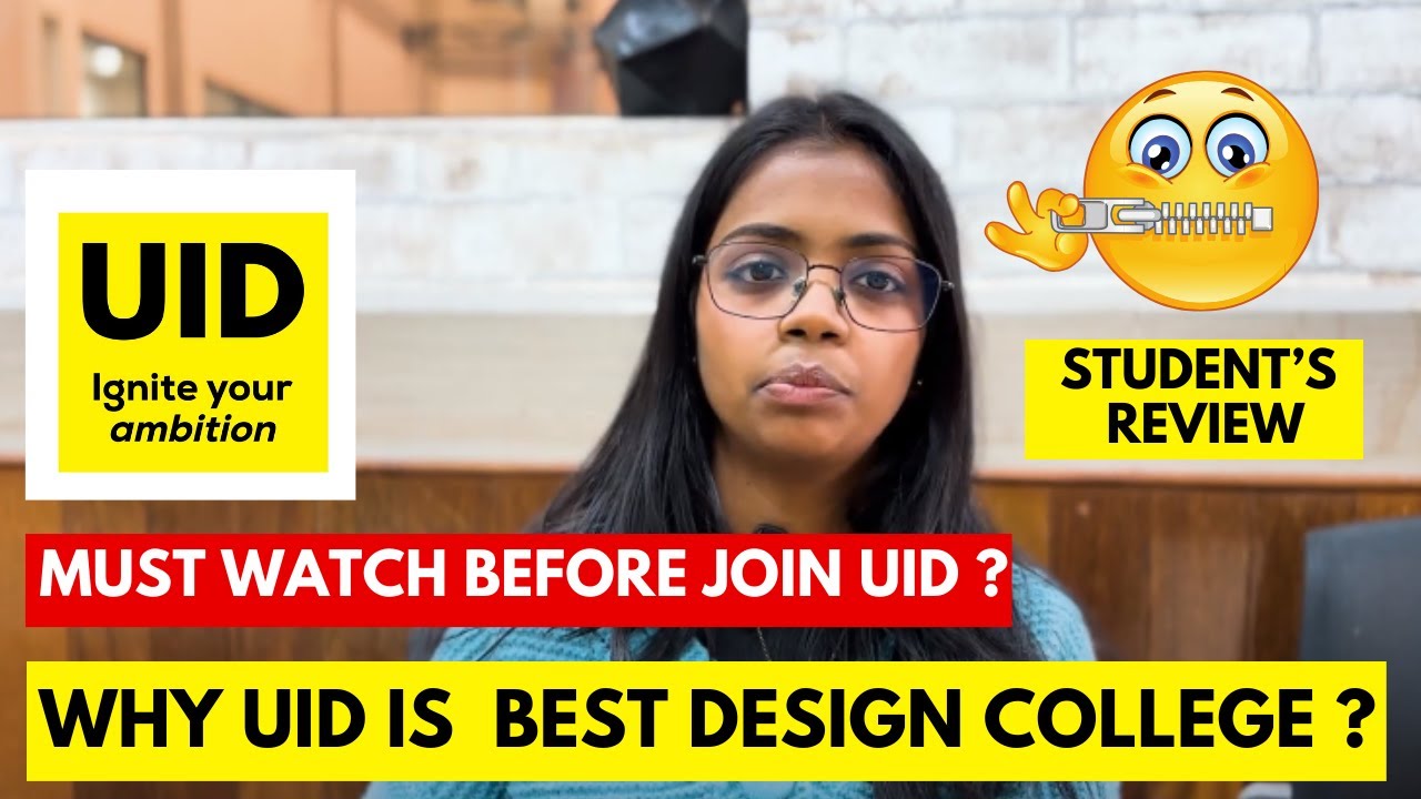 UID Design College - Review Student - Top Design College Of India ?  Unitedworld Institute Of Design