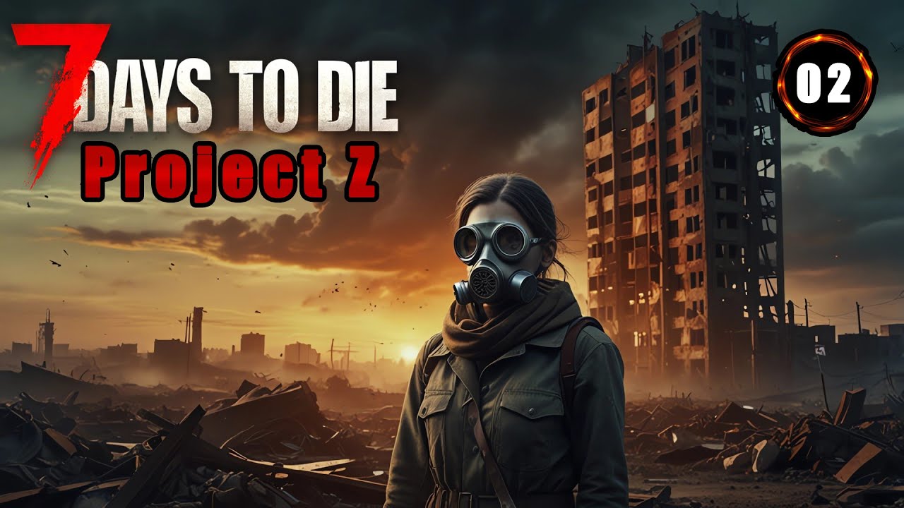 «🔥ПЕРВАЯ КРОВАВАЯ ЛУНА🔥» Выжить любой ценой в 7 Days to Die - Project Z V1.0 №02