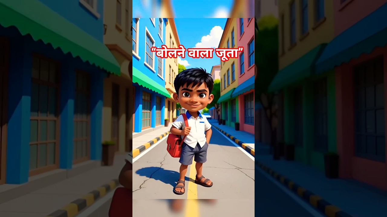 “बोलने वाला जूता”|“The Talking Shoe 👟 | 3D Cartoon Moral Story” 