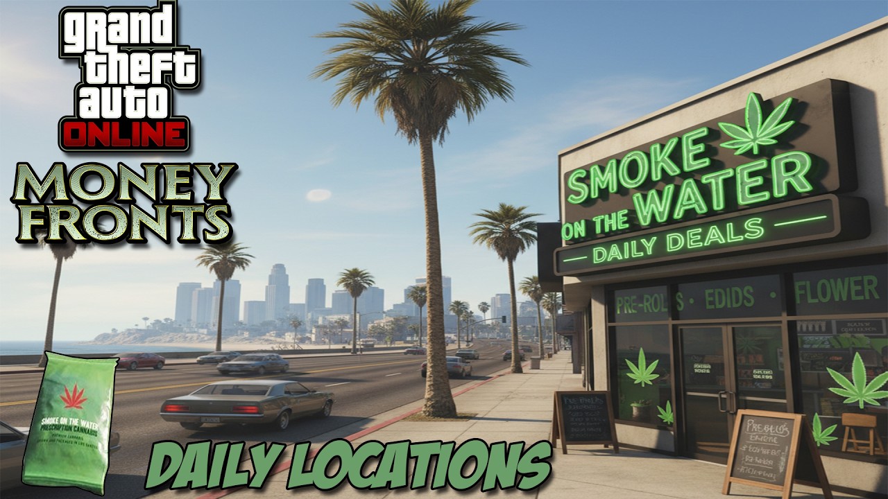 Smoke on the Water Product Locations For March 2nd 2026 | GTA Online