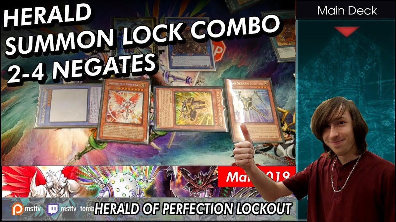 Herald of Perfection + Kristya Lockout - Deck & Combo Profile