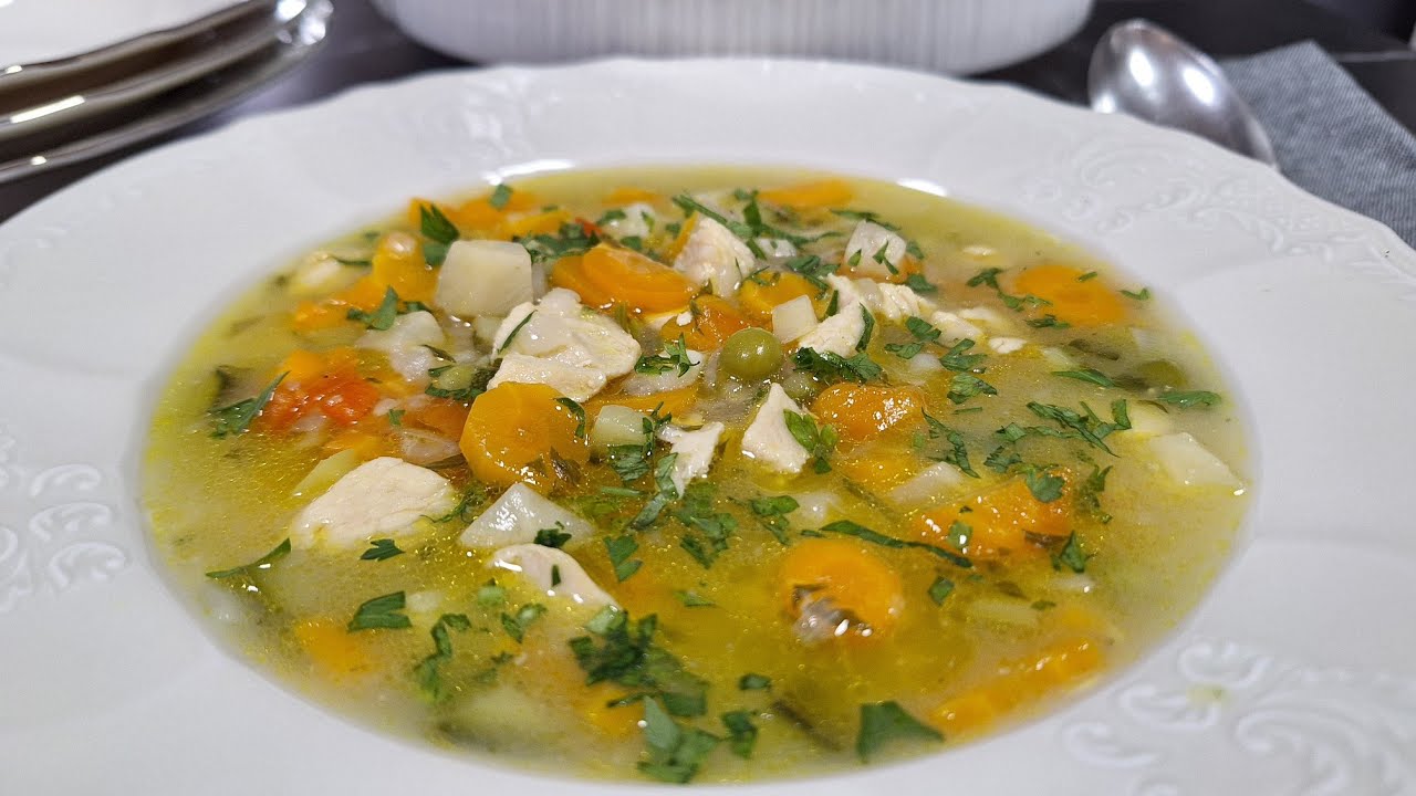 Как приготовить самый вкусный домашний куриный суп! Рецепт!