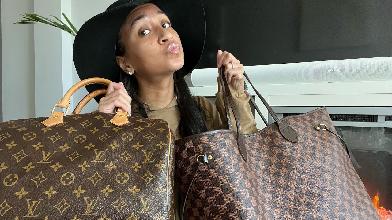 LOUIS VUITTON NEVERFULL VERSUS SPEEDY | COMPARISON ♥️