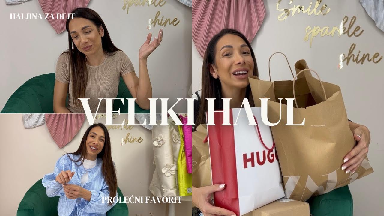 VELIKI HAUL: unboxing paketa + Shein, Zara, Stradivarius, Bershka