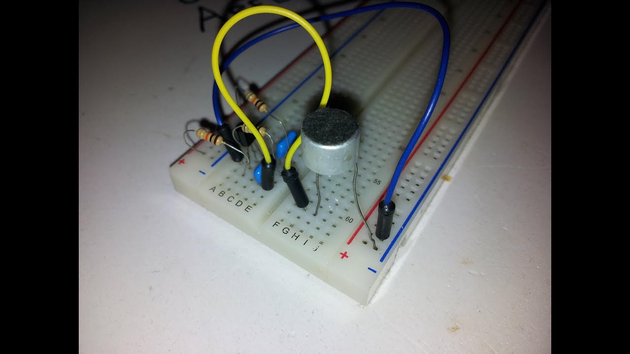 preamplificador microfono electret muy sencillo