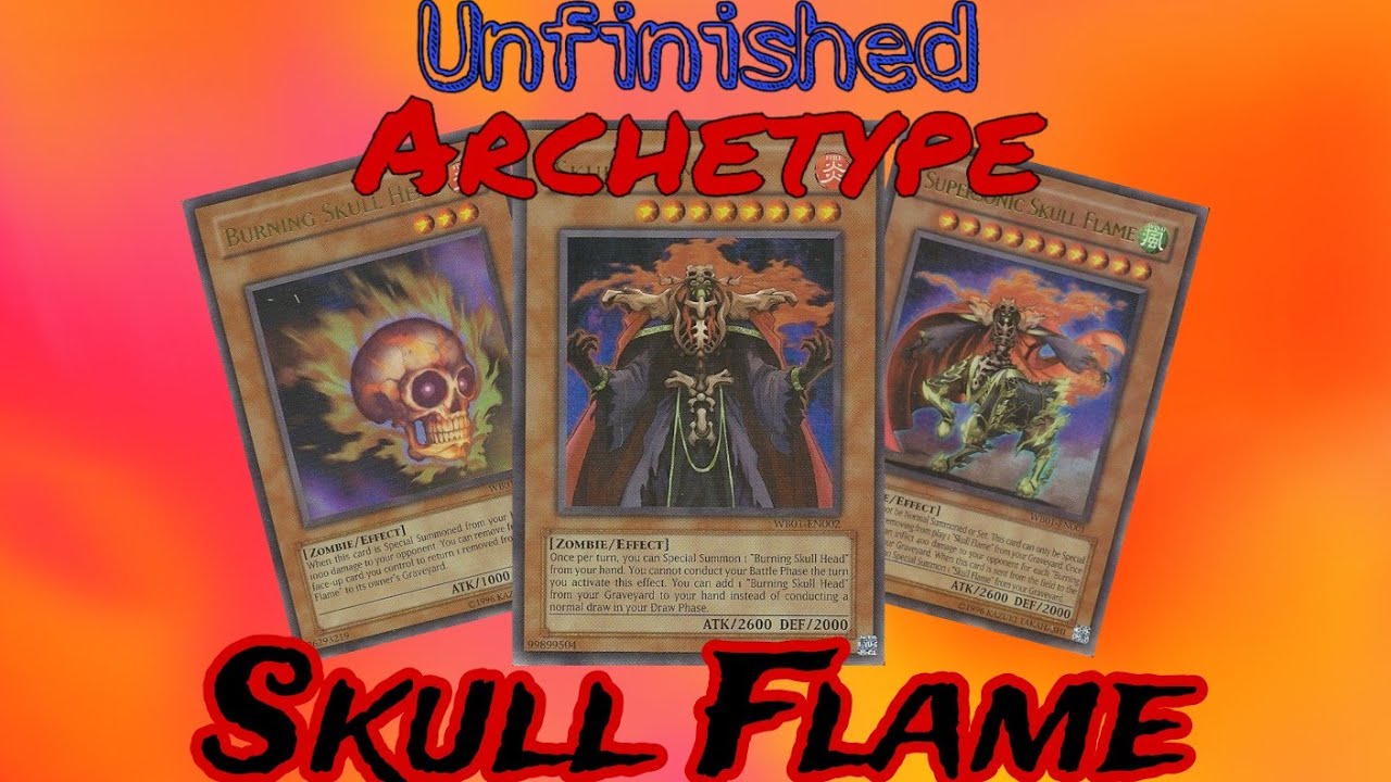 Skull Flame - Unfinished Archetype