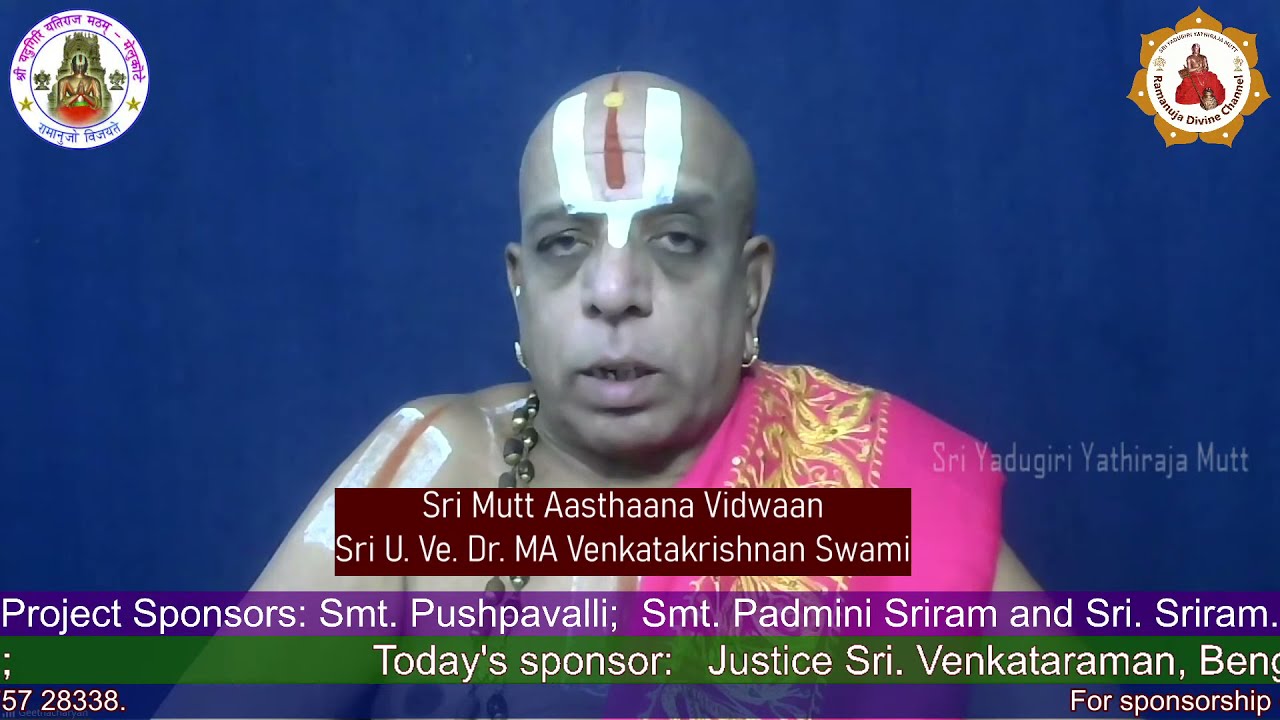 Bhattarum venneiyum | பட்டரும் வெண்ணெய்யும் | Dr.Sri U.Ve. MAV Swamy | Lokakshemartha Upanyasamala