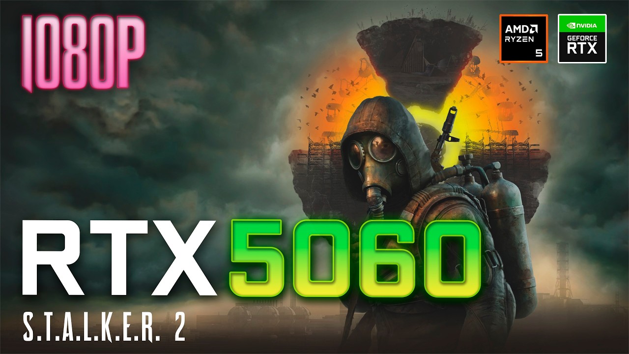 S.T.A.L.K.E.R. 2 - RTX 5060 Performance test | 1080p | DLAA + DLSS Q