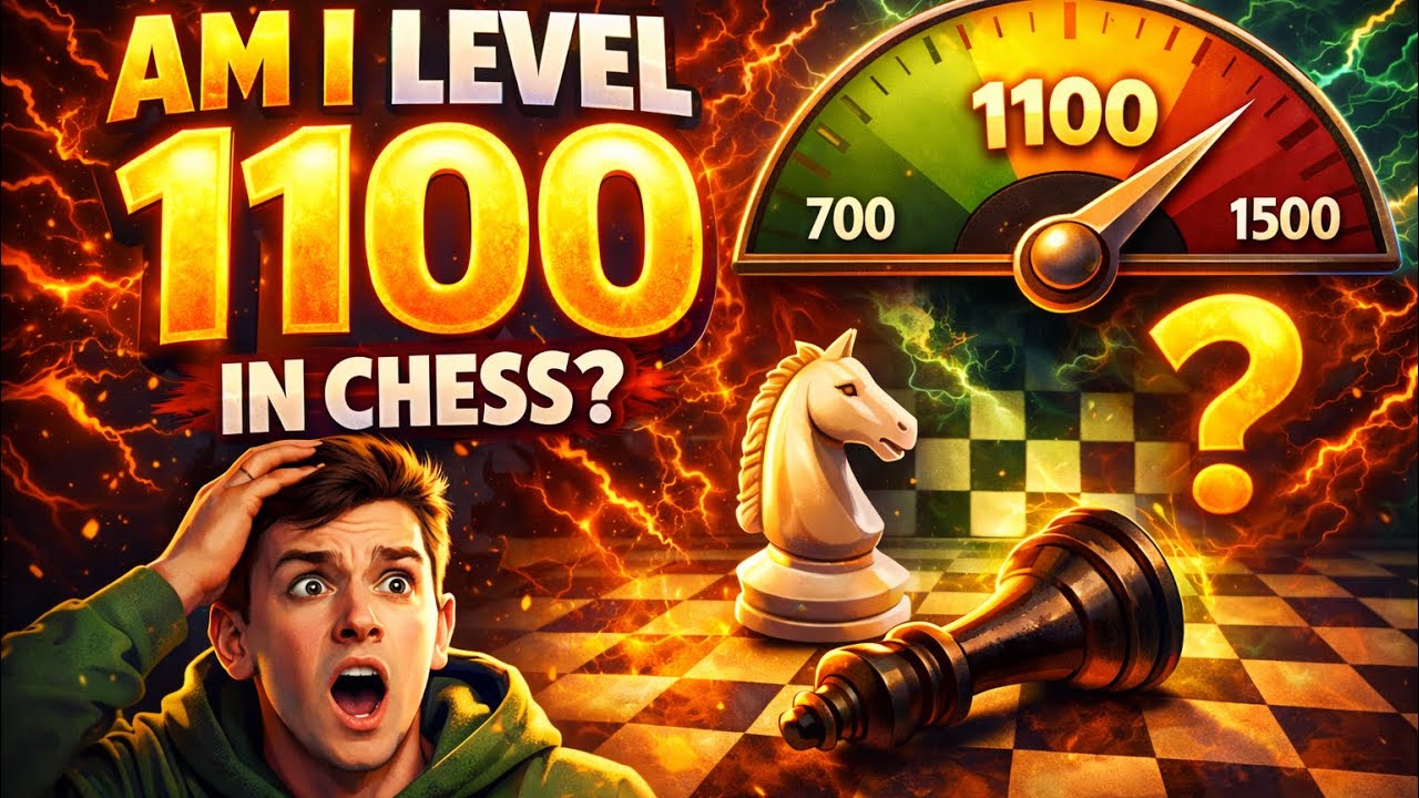 I’m actually level 1100 in chess 