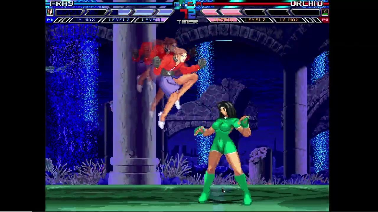 Karane MUGEN Battle #387: Fray vs Orchid