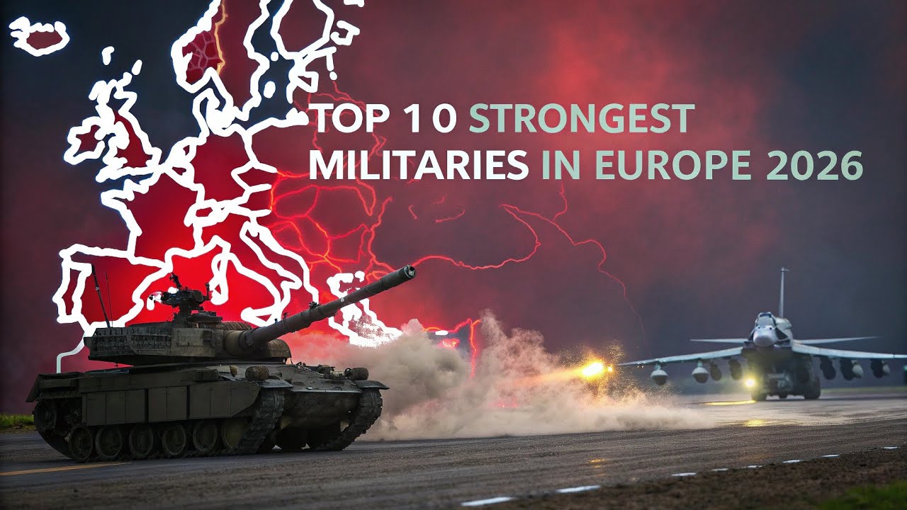 Top 10 Strongest Militaries in Europe Right Now (2026