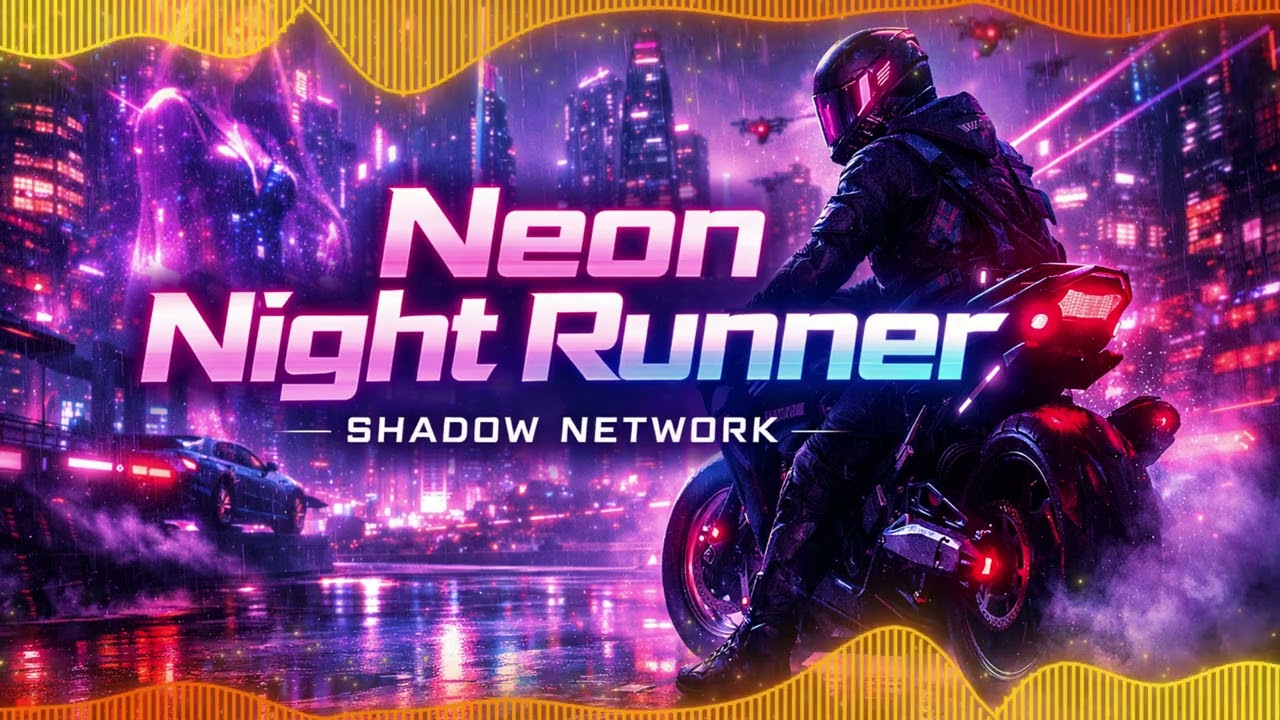 Neon Night Runner — Dark Phonk Drift Cyberpunk Night Drive 🌃 Sigma Music
