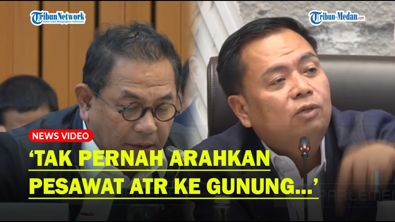 MISTERI KOMUNIKASI Terakhir Pesawat ATR 42 500, ATC Sebut Tak Pernah Arahkan ke Gunung