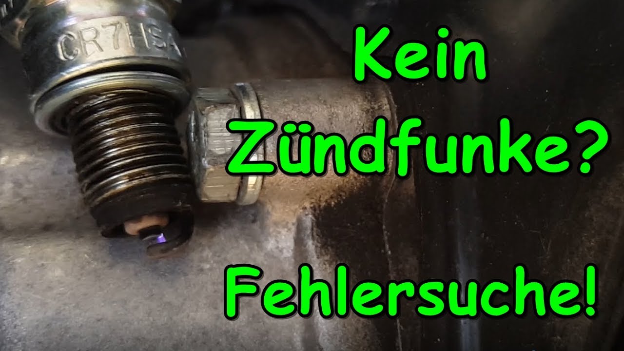 Roller hat keinen Zündfunken (Teil 1) Schritt-für-Schritt Fehlerdiagnose / Roller springt nicht an