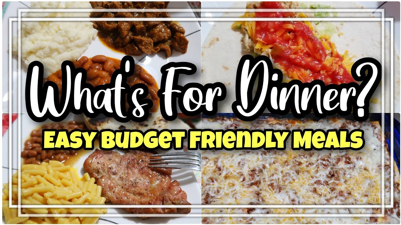 What's For Dinner? | Easy Budget Friendly Meals | Family Meals | Ep #37
