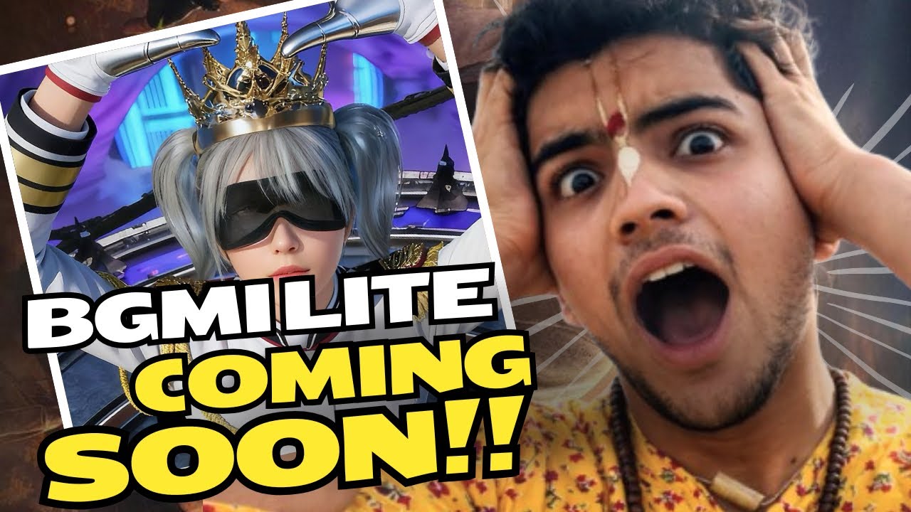 Finally BGMI LITE is coming soon ! Bgmi lite aa hi gya…😍