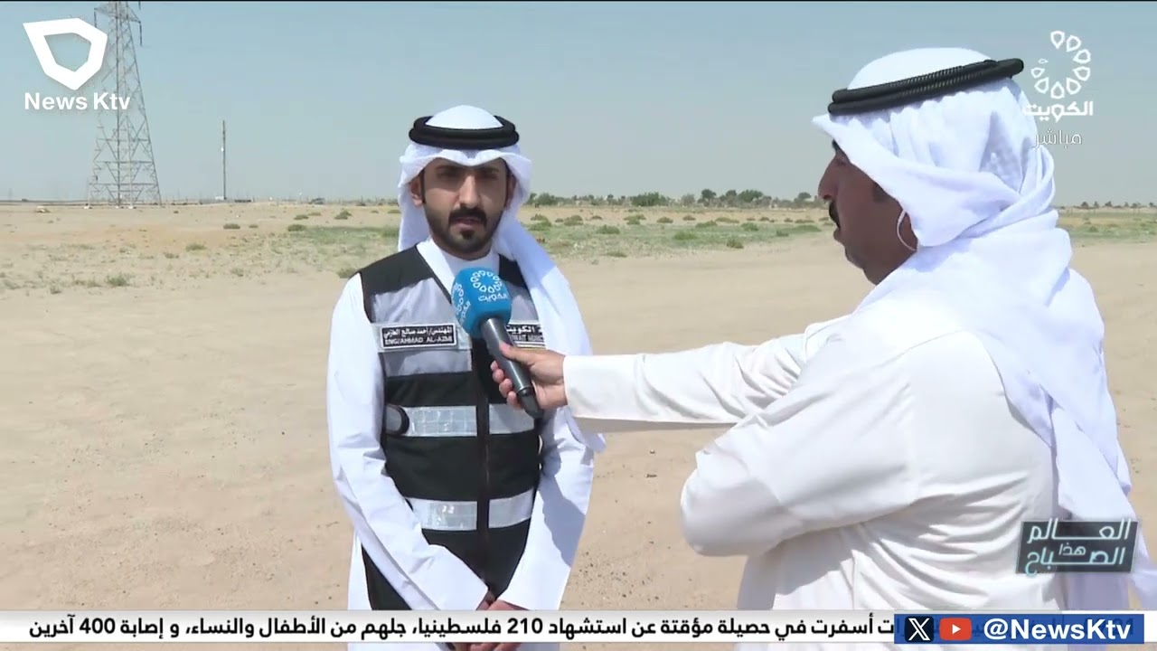 بلدية الكويت تبدأ محلة لإزالة التعديات في بر الاحمدي