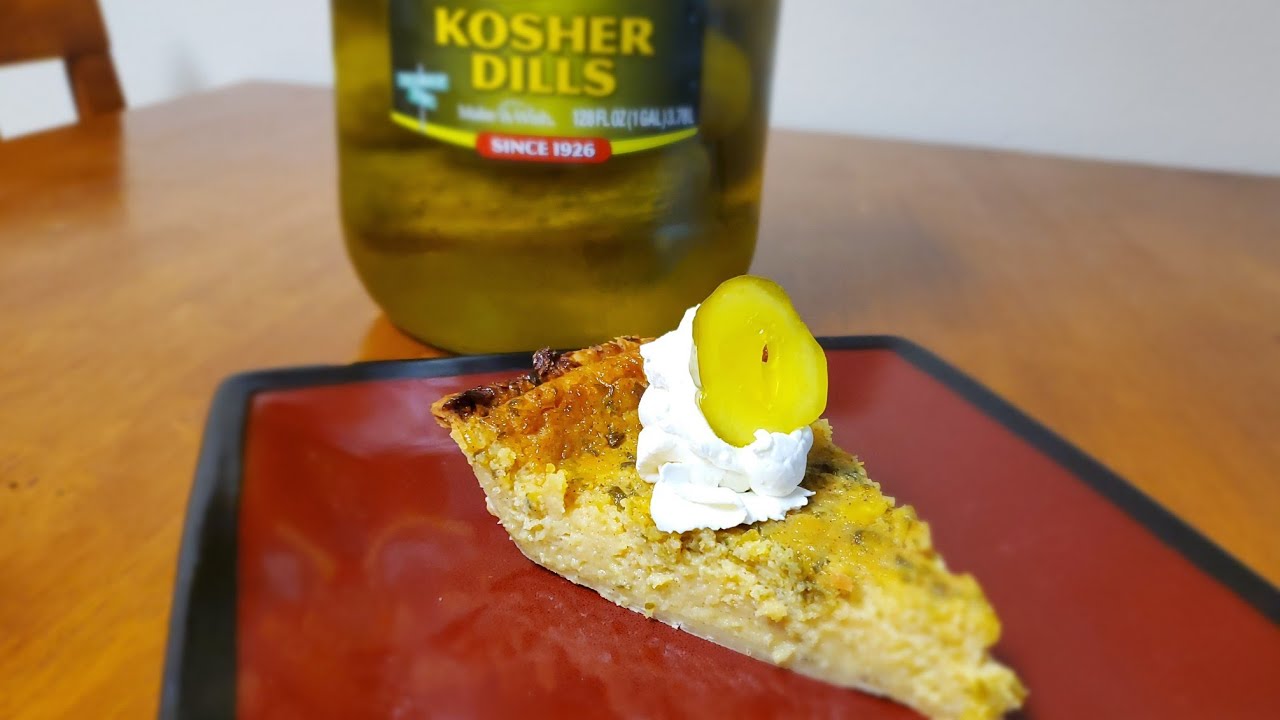 Solo Cooking Utah Pickle Pie