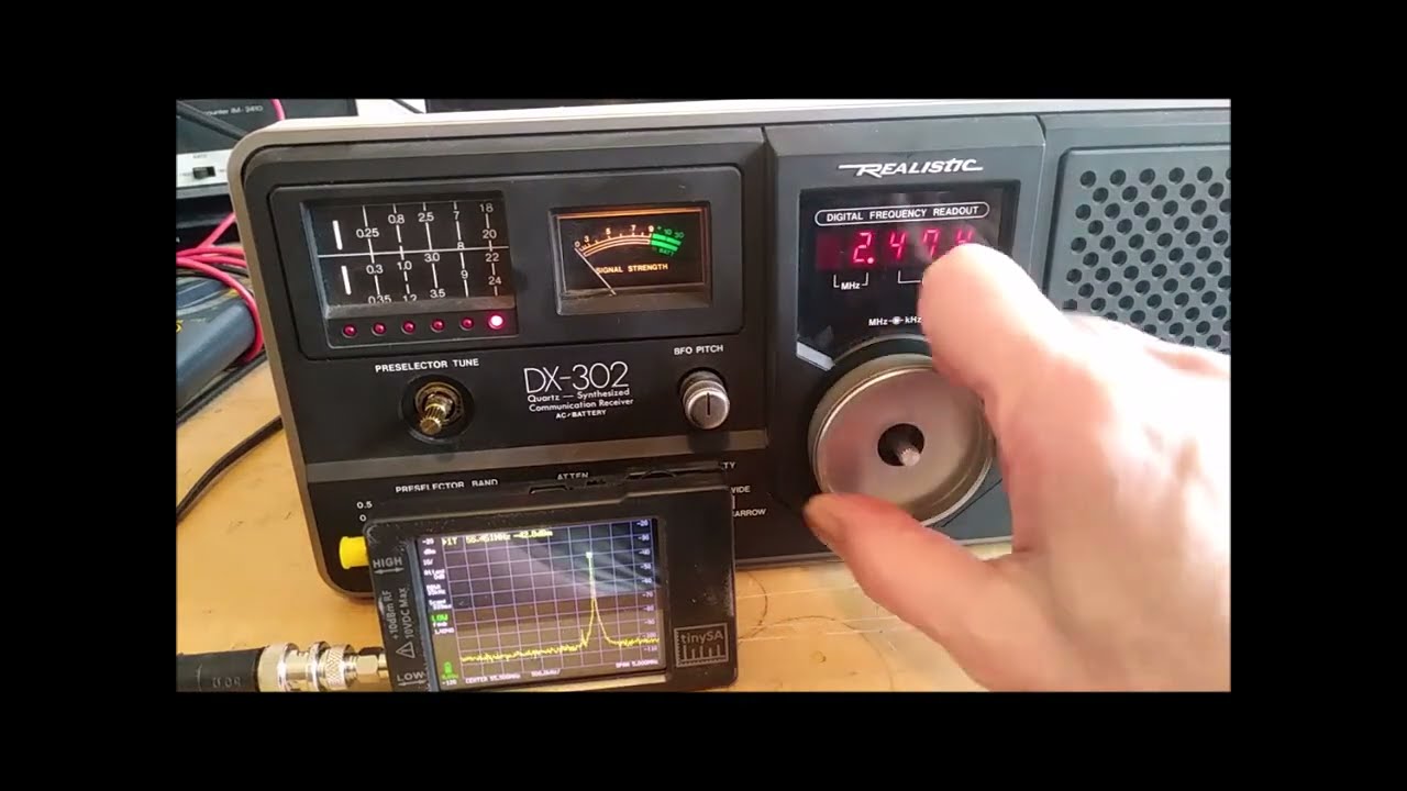 Realistic DX-302 Receiver Repair Fix