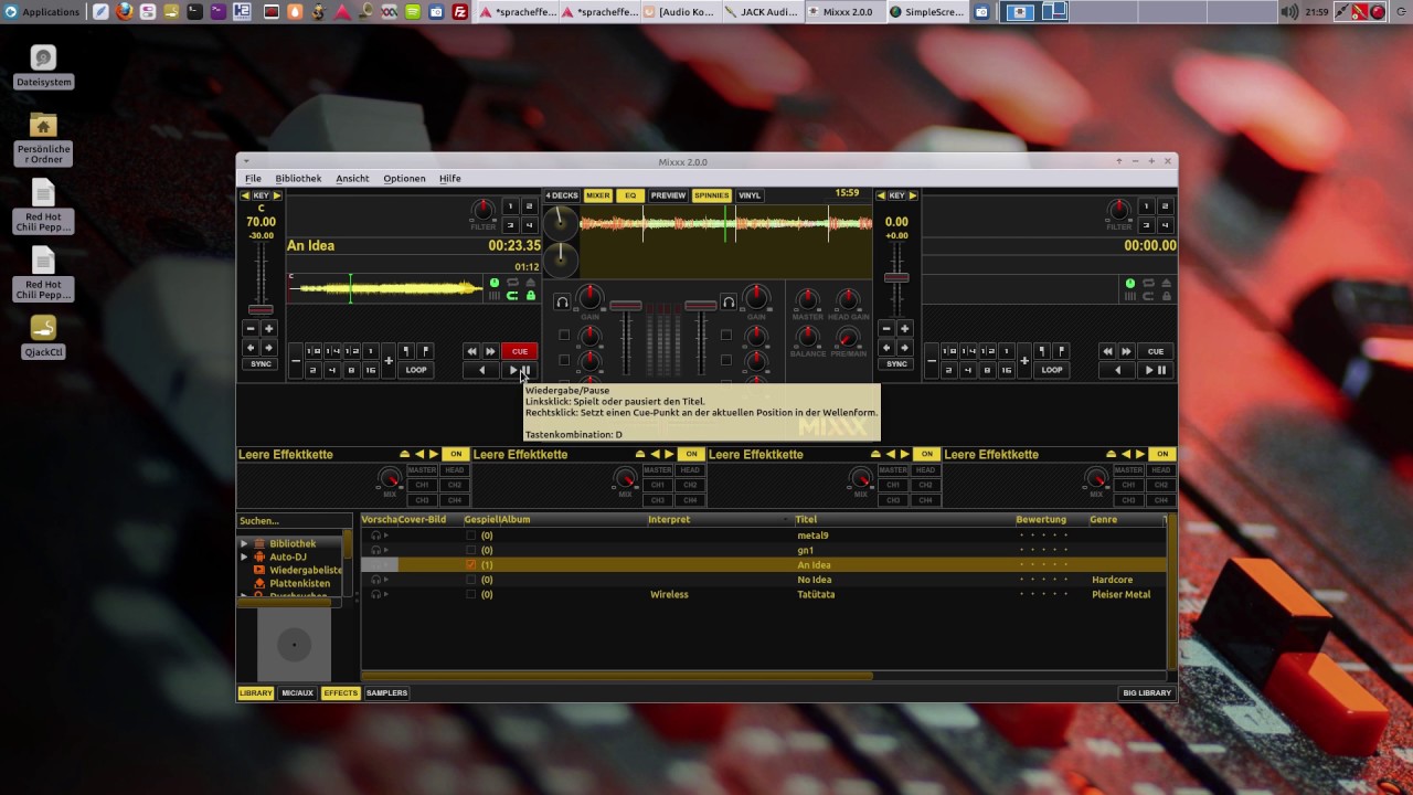 Mixxx Tutorial