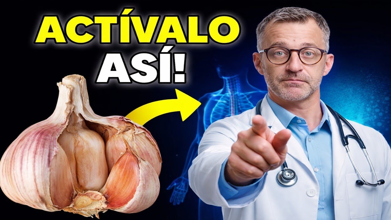 ¡NADIE TE LO DICE! Así ACTIVAS el AJO CRUDO para MULTIPLICAR sus BENEFICIOS
