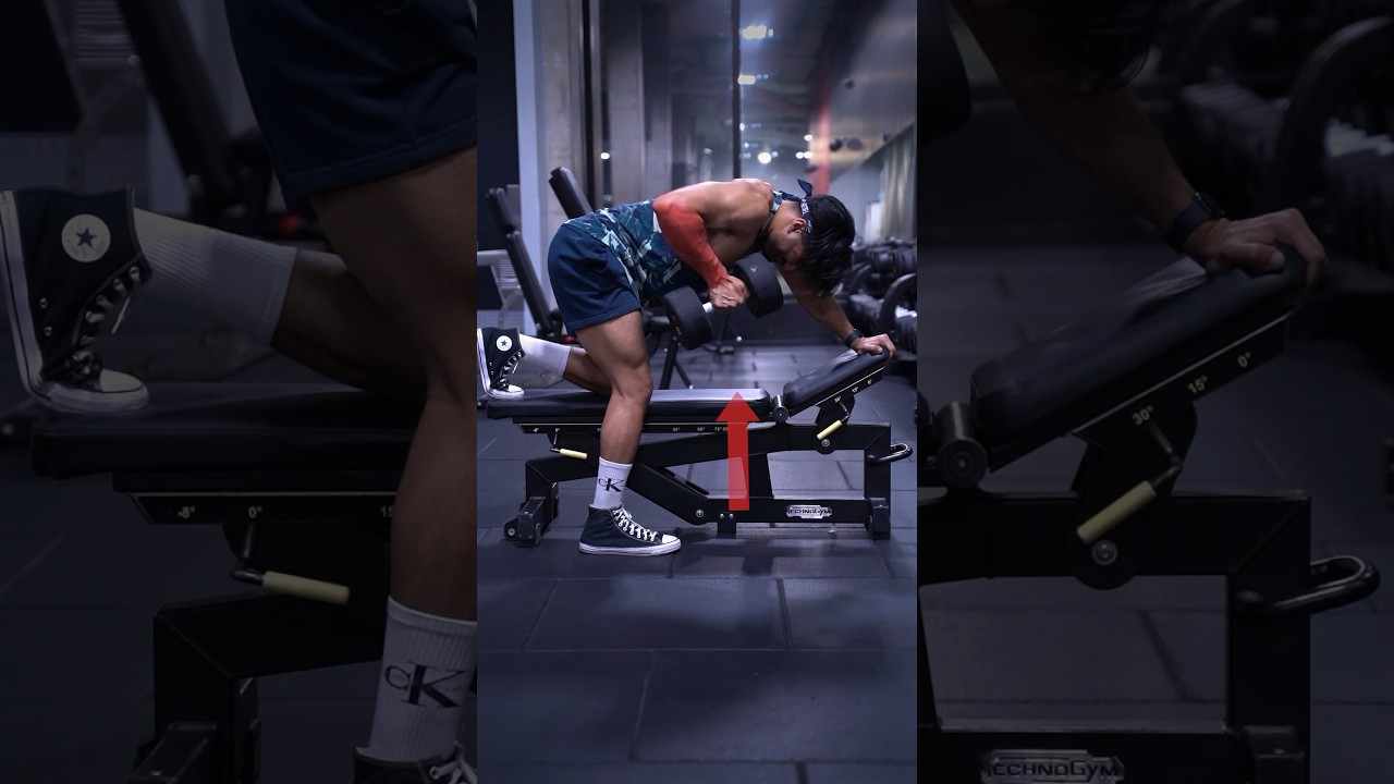 Maximize your Dumbbell Rows ⚠️ #rows
