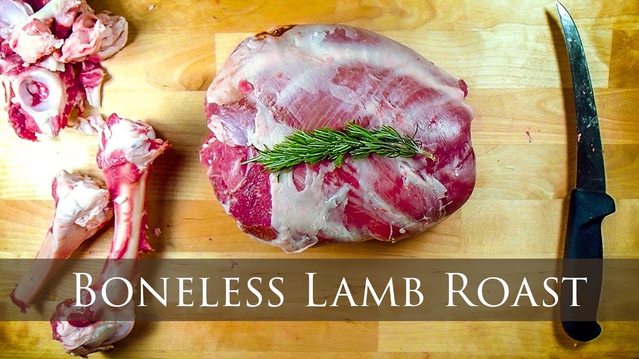 How To Bone And Roll A Lamb Leg | Tattooed Butcher